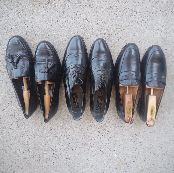 Italian dress shoes... Size 10 - Picture 5 of 6